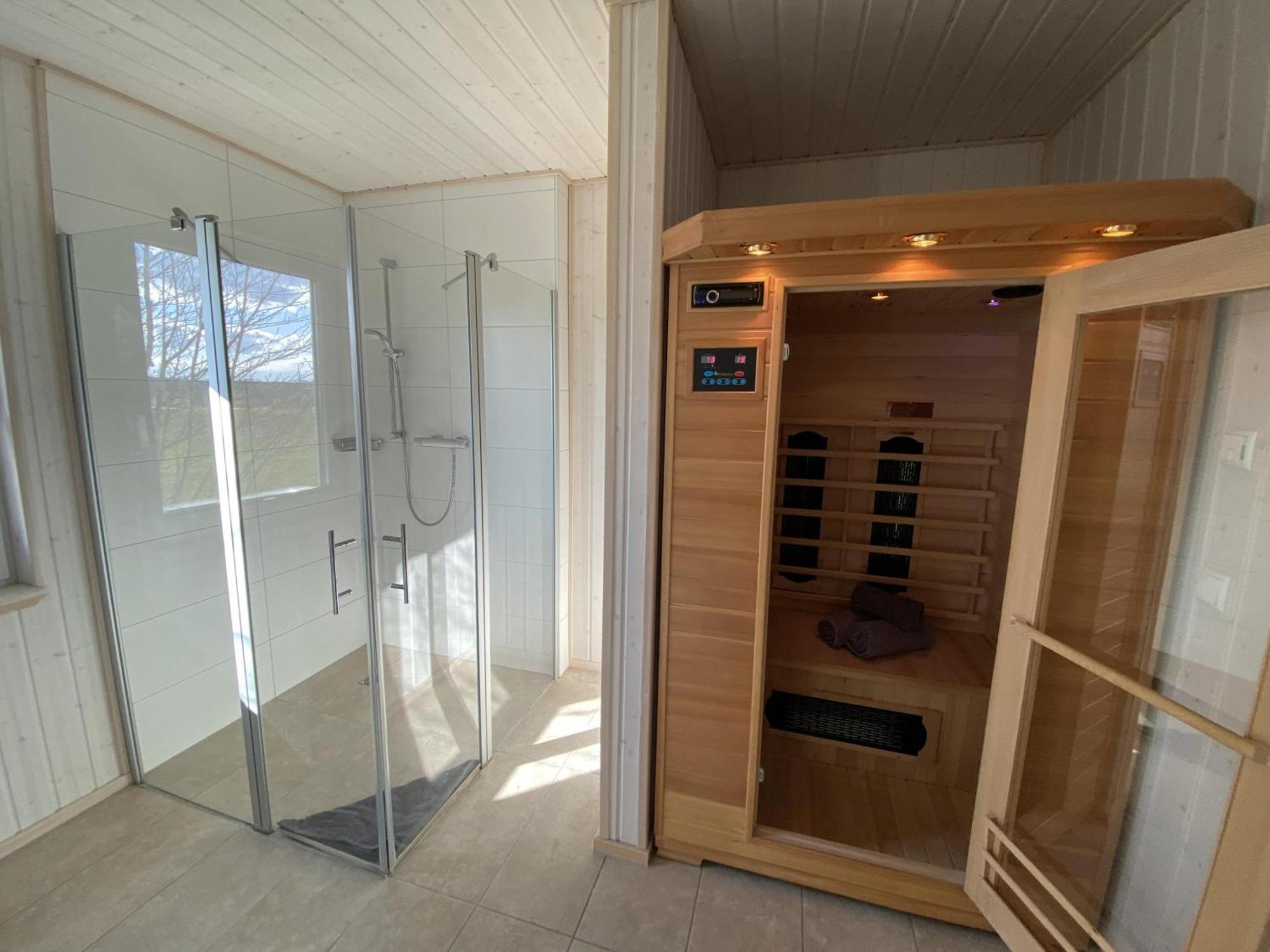 Ferienhaus Skipper Hus By Seeblick Ferien Oro, Kamin,Sauna Olpenitz Eksteriør bilde