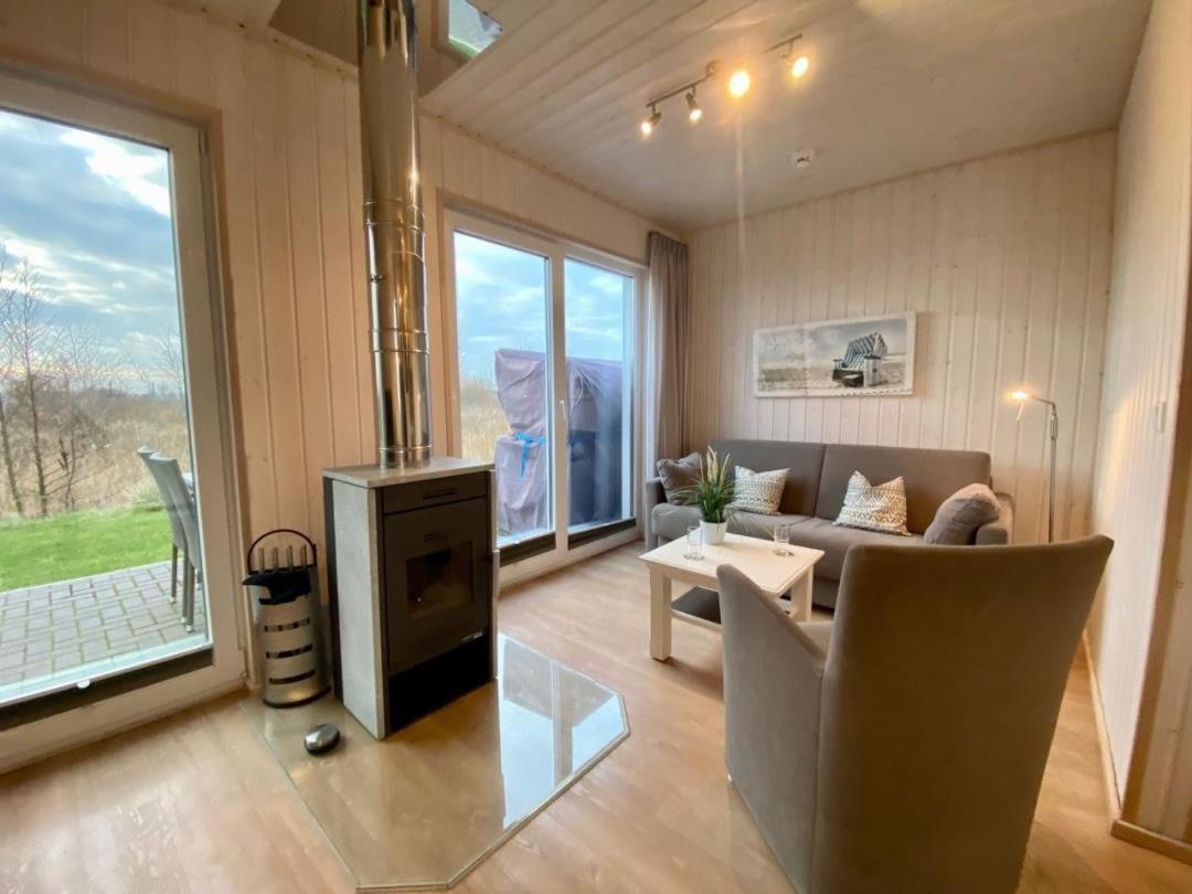 Ferienhaus Skipper Hus By Seeblick Ferien Oro, Kamin,Sauna Olpenitz Eksteriør bilde